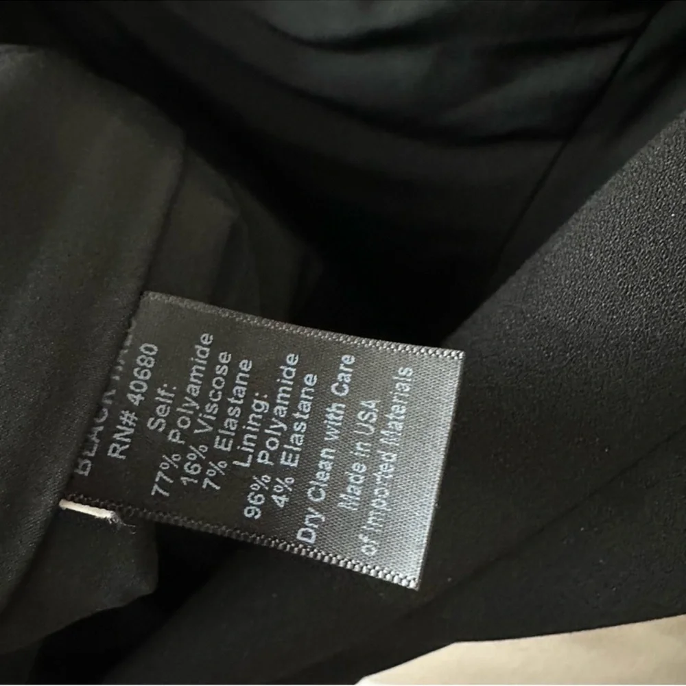 New Black Halo Barbados Slip Dress Ruffle Hem Black dress
size 0 - Picture 7 of 11
